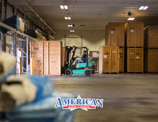 American Van Lines - Full service storage