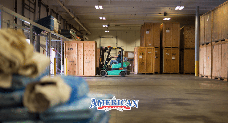 American Van Lines - Full service storage