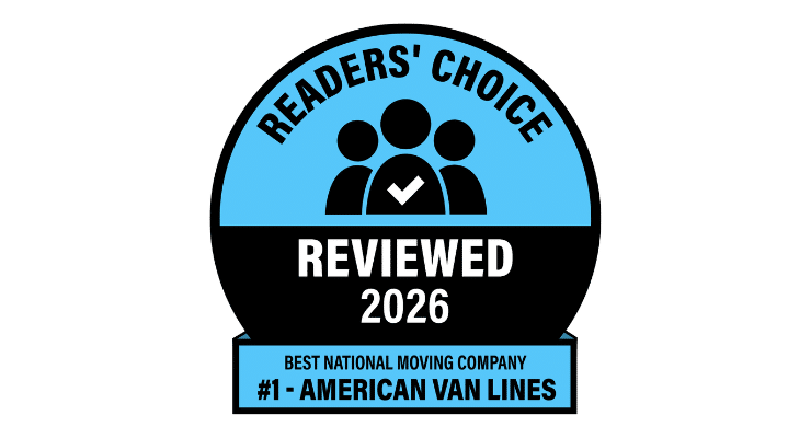 American Van Lines Wins Best National Moving Company of 2026 | Reviewed Readers' Choice